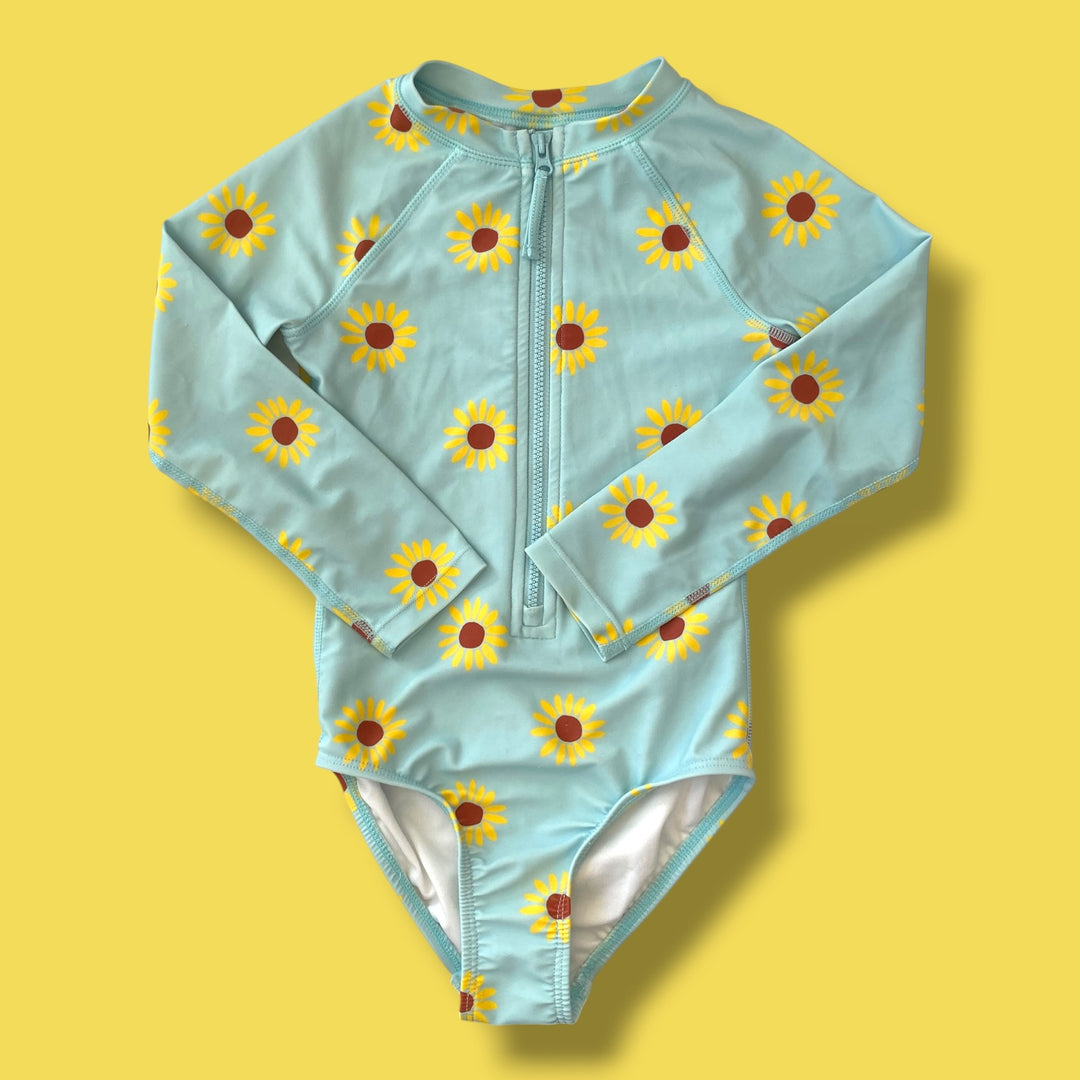 blue old navy swim, 4Y