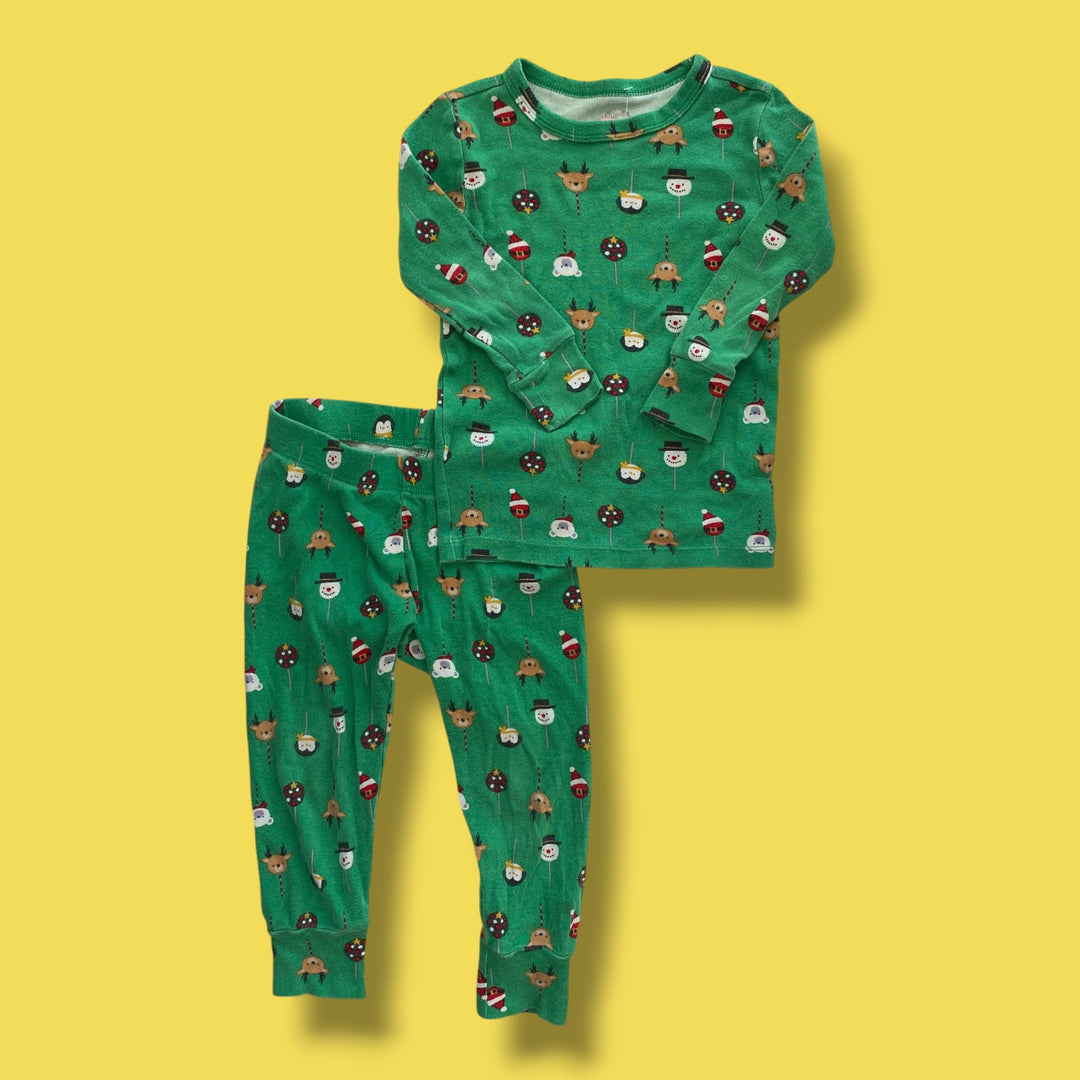 green gap 2 piece sleep, 4y