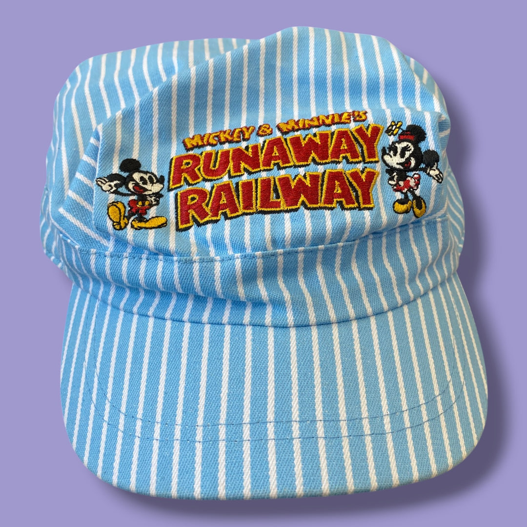 Blue Mickey train hat
