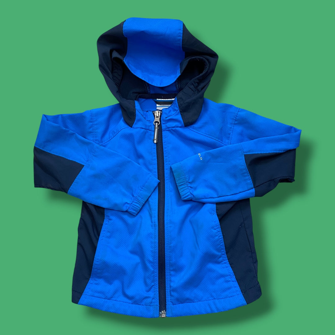 blue columbia light jacket, 4y