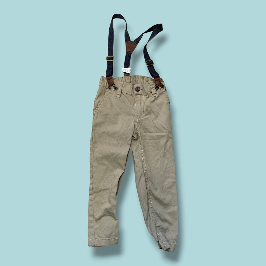 brown oshkosh pant, 3y