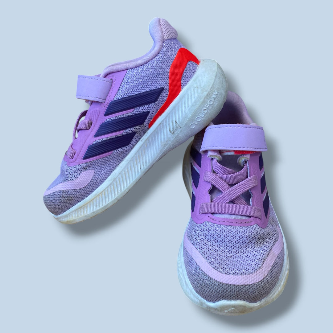 Purple Adidas sneaker, 7.0