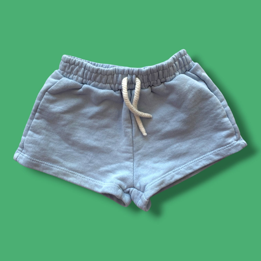 blue zara shorts, 9-12m