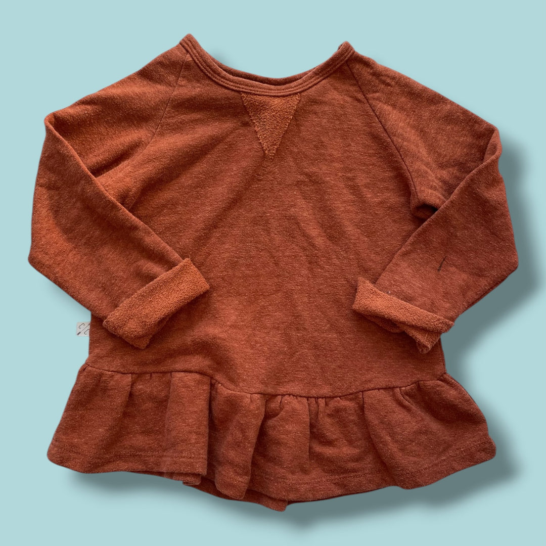 brown childhoods dress- as is mark, 4y