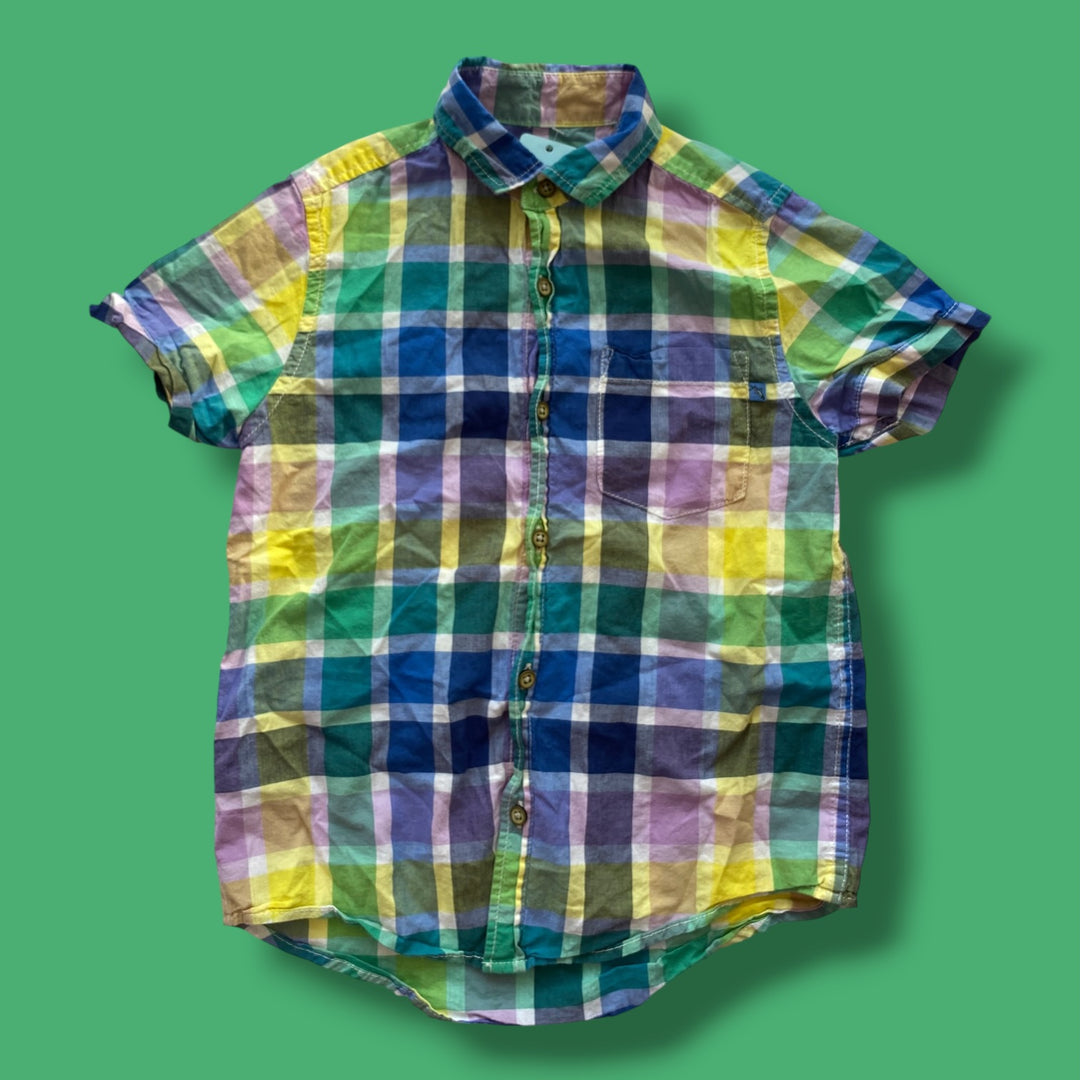 Multicolour Next Button Up, 7Y