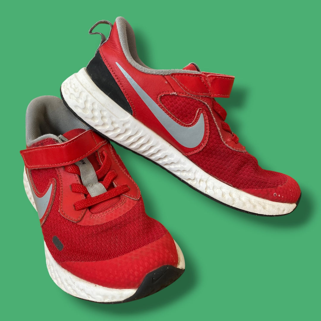 Red Nike Sneakers, Big 1.0