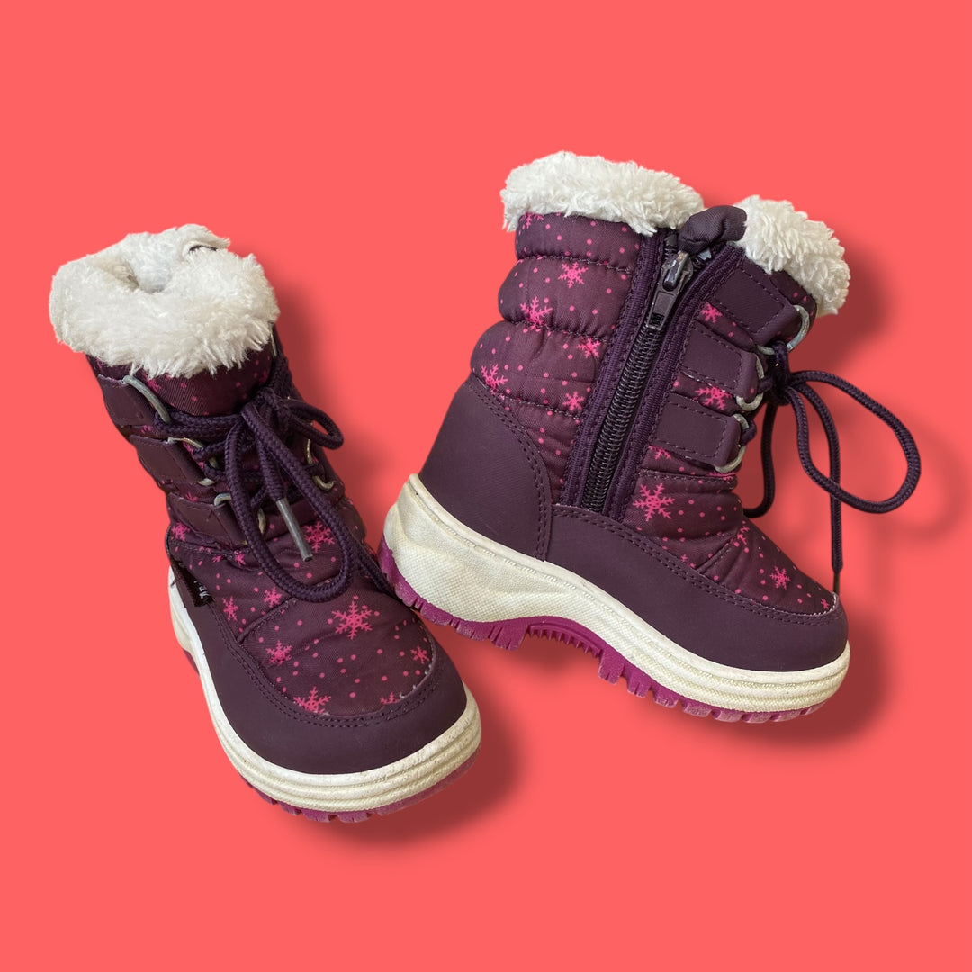 Purple Pakowa Winter Boots, 7.0