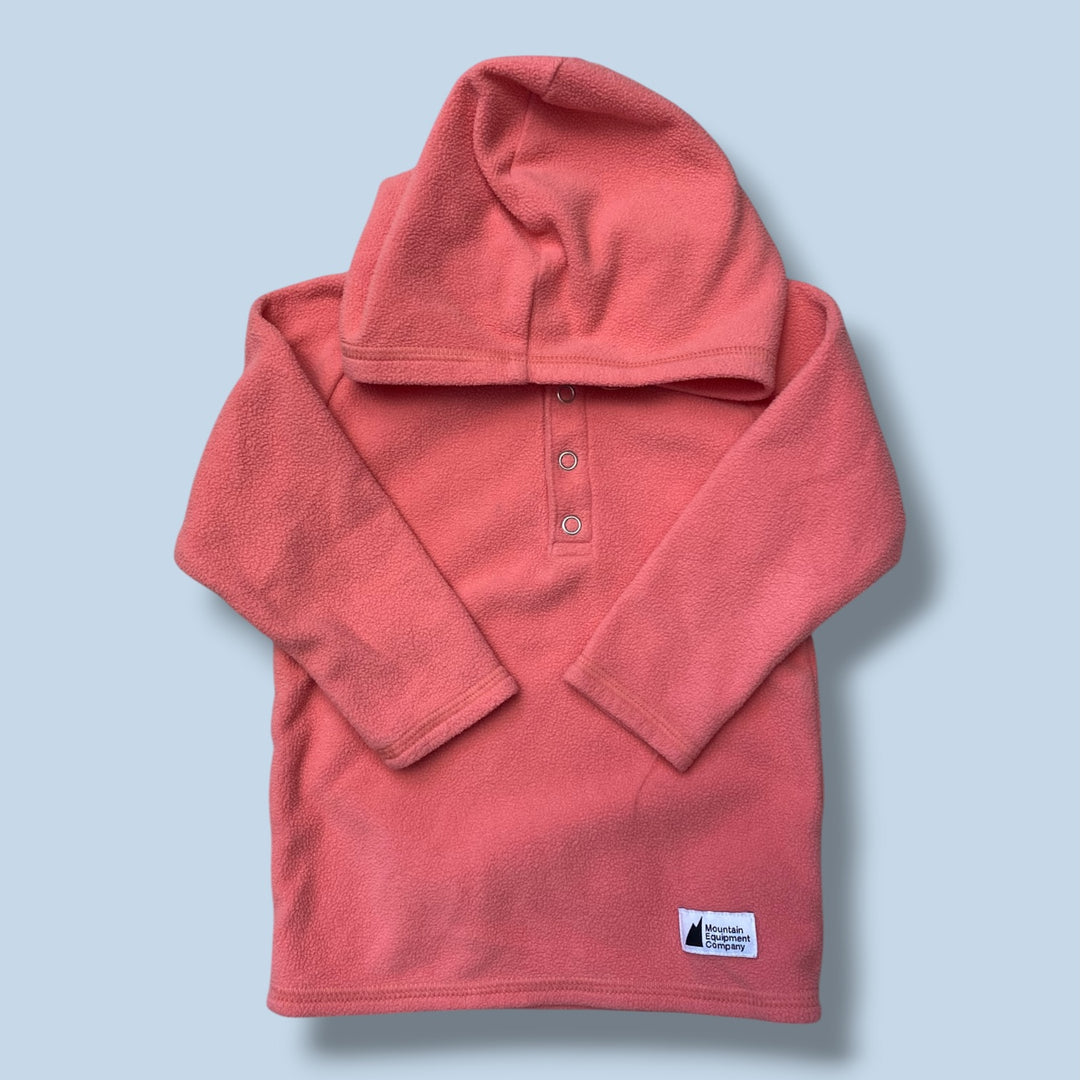pink MEC fleece sweater, 18m