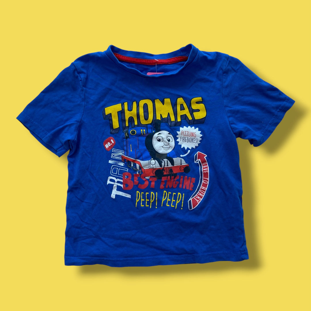 Blue Thomas Shirt, 4Y