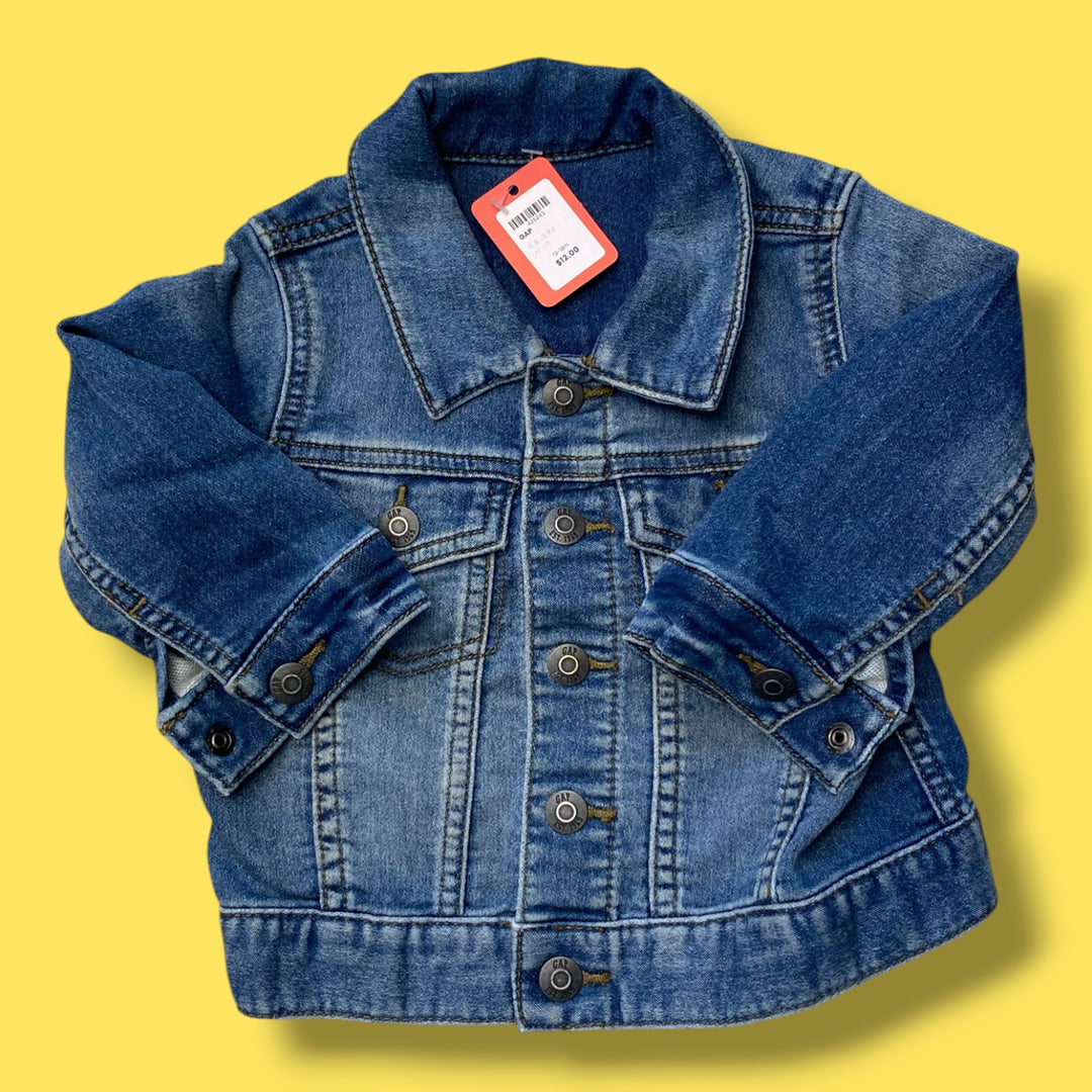 Blue Gap denim jacket, 12-18m