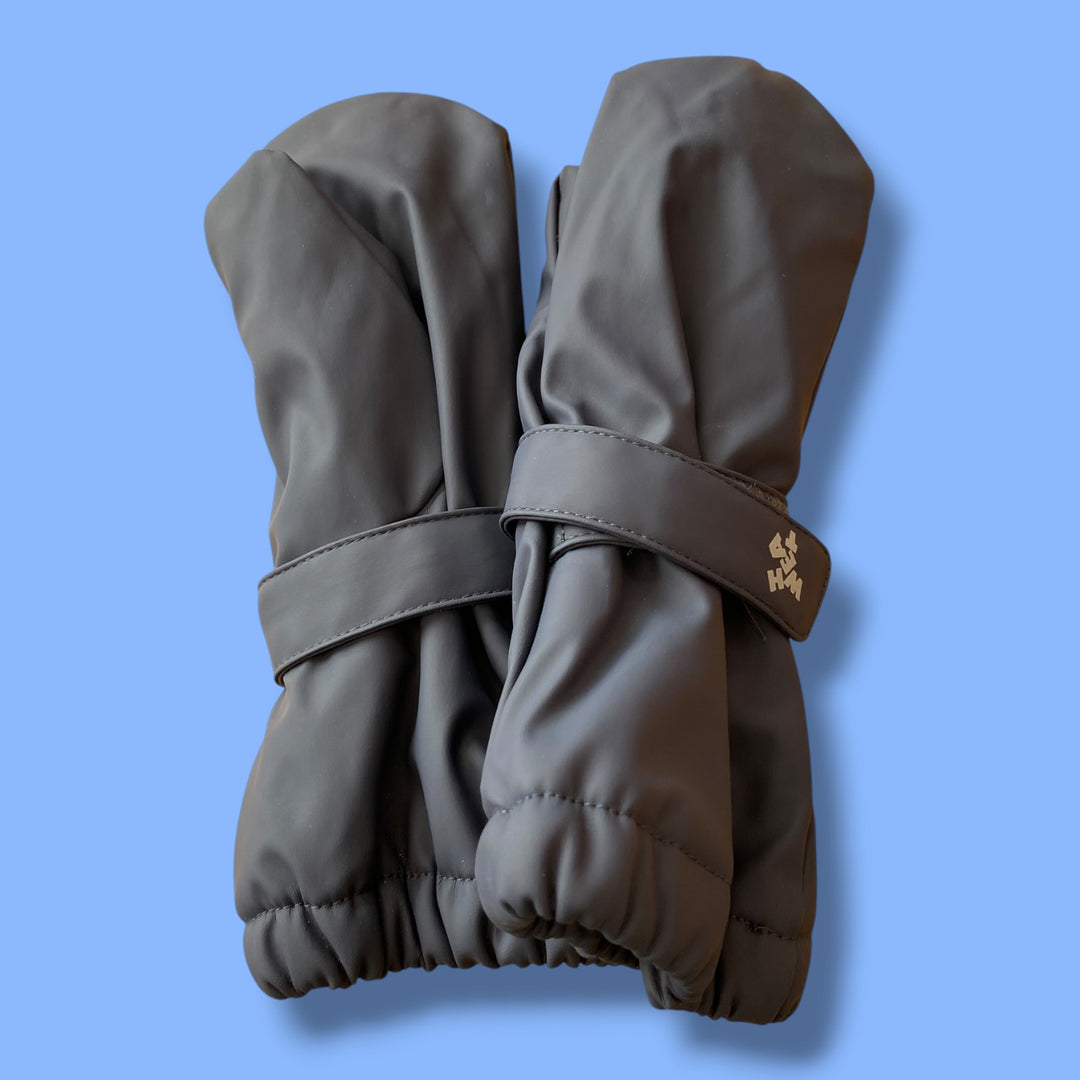 Blue Wheat Mitts, 2-4Y