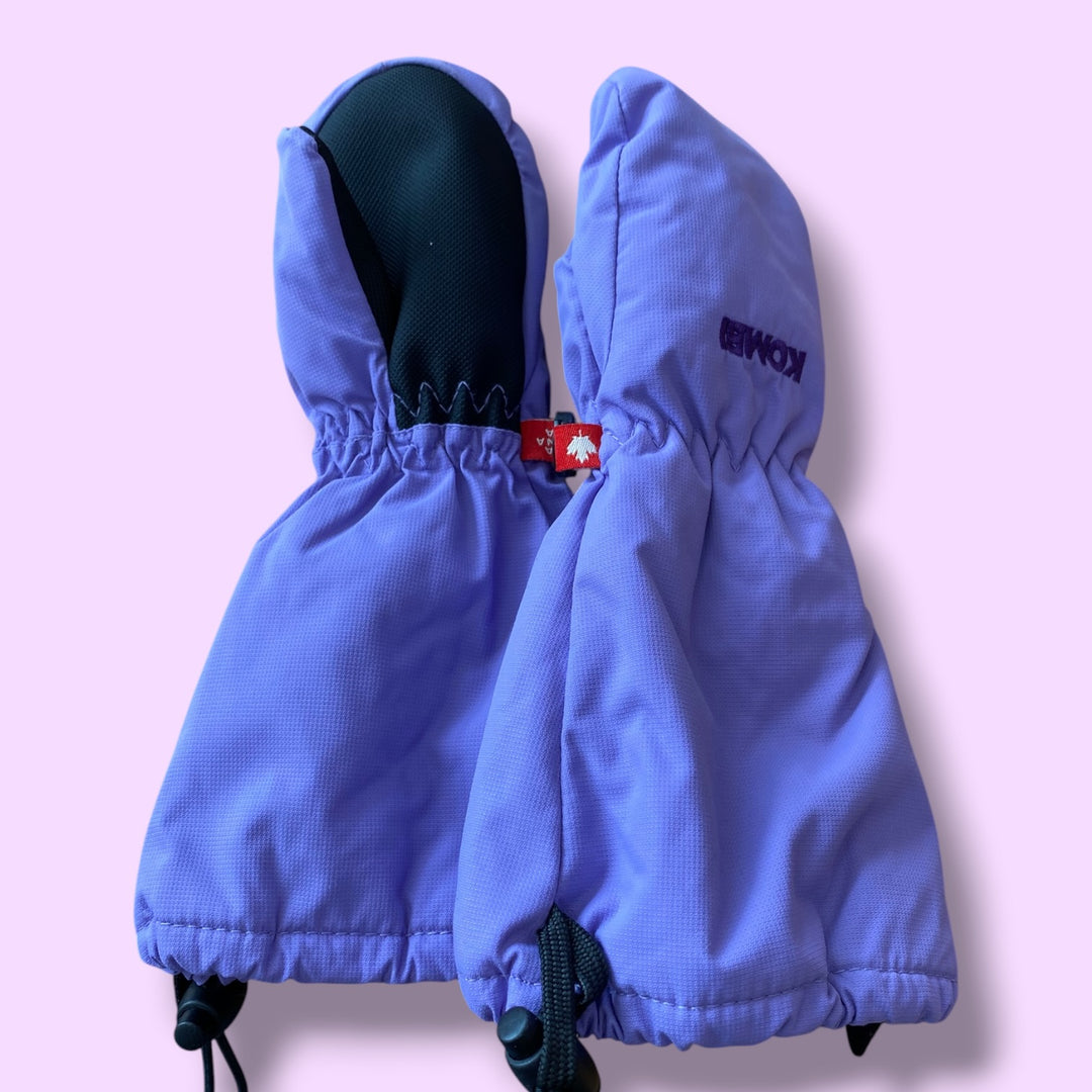 Purple Kombi MItts, 2-4Y