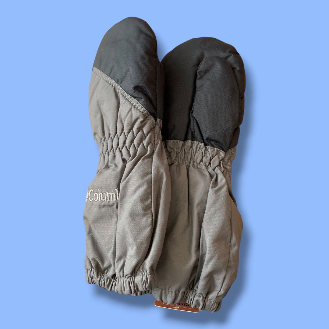 Grey Columbia MItts, 2-4Y