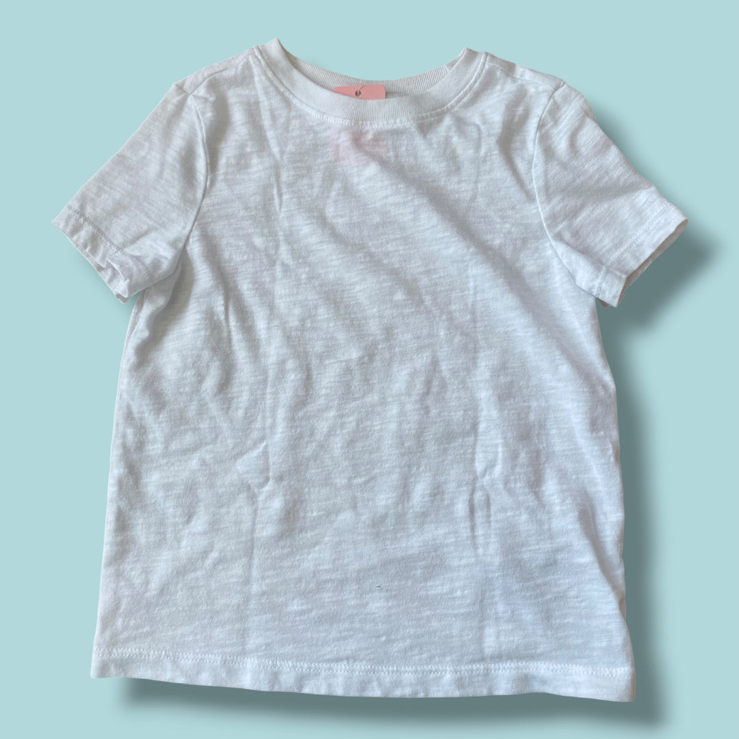 White Old Navy Shirt, 4Y