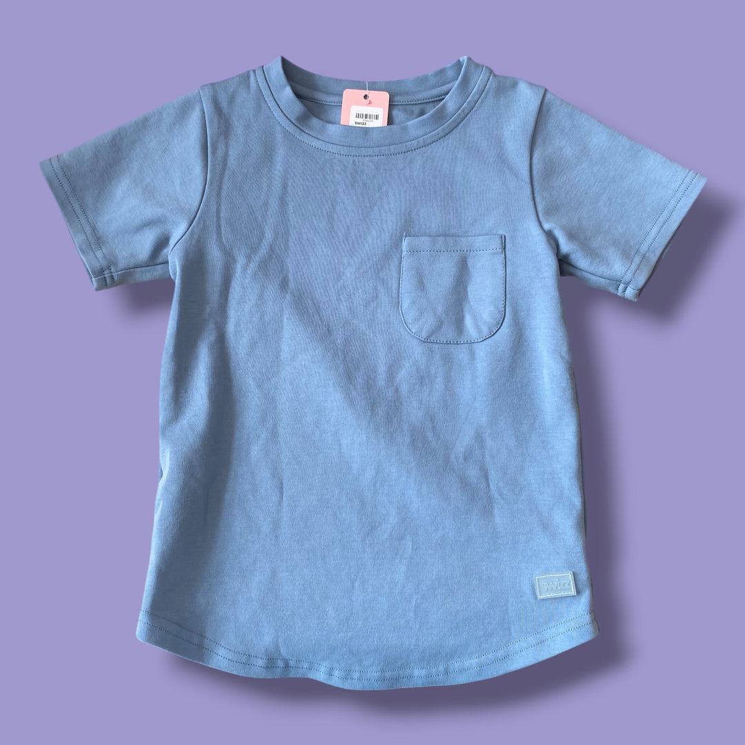 Blue Swizz Shirt, 6Y