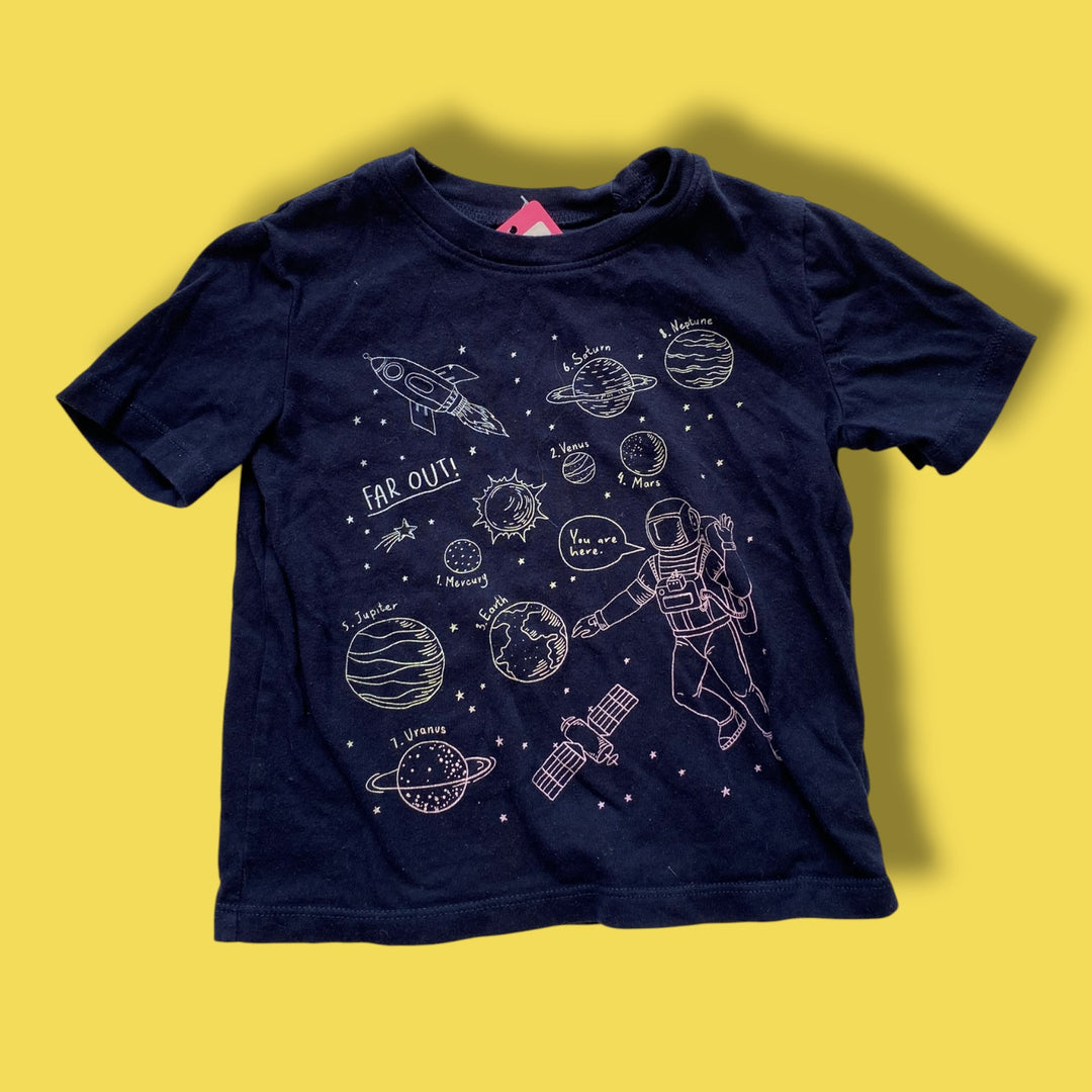 blue gap shirt, 3y