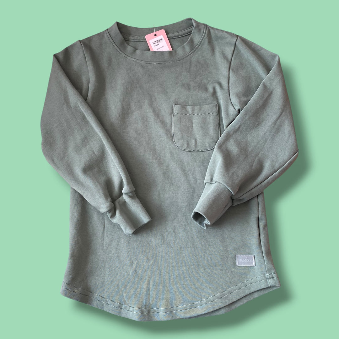 Green Swizz Shirt, 6Y