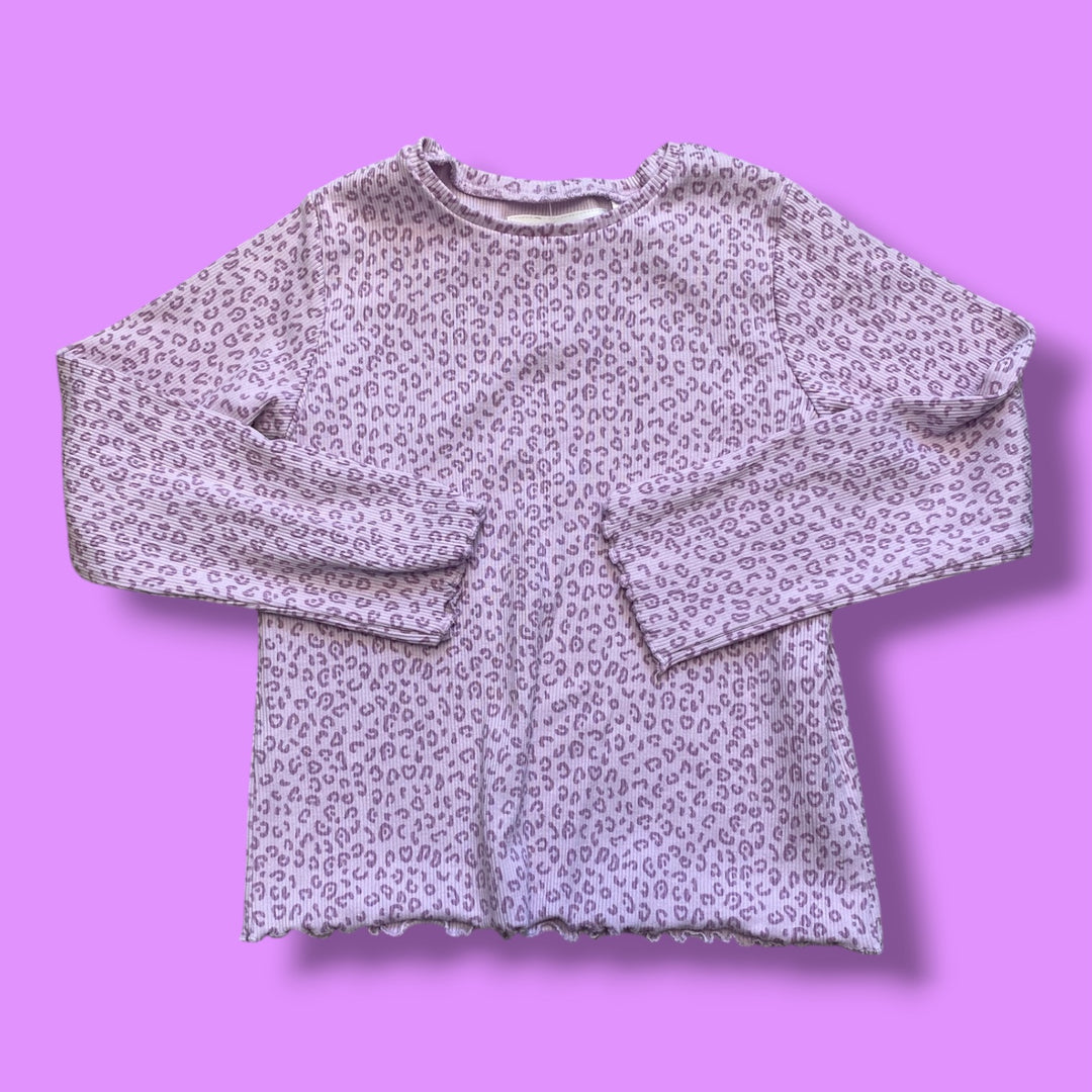 purple Zara long sleeve, 4y