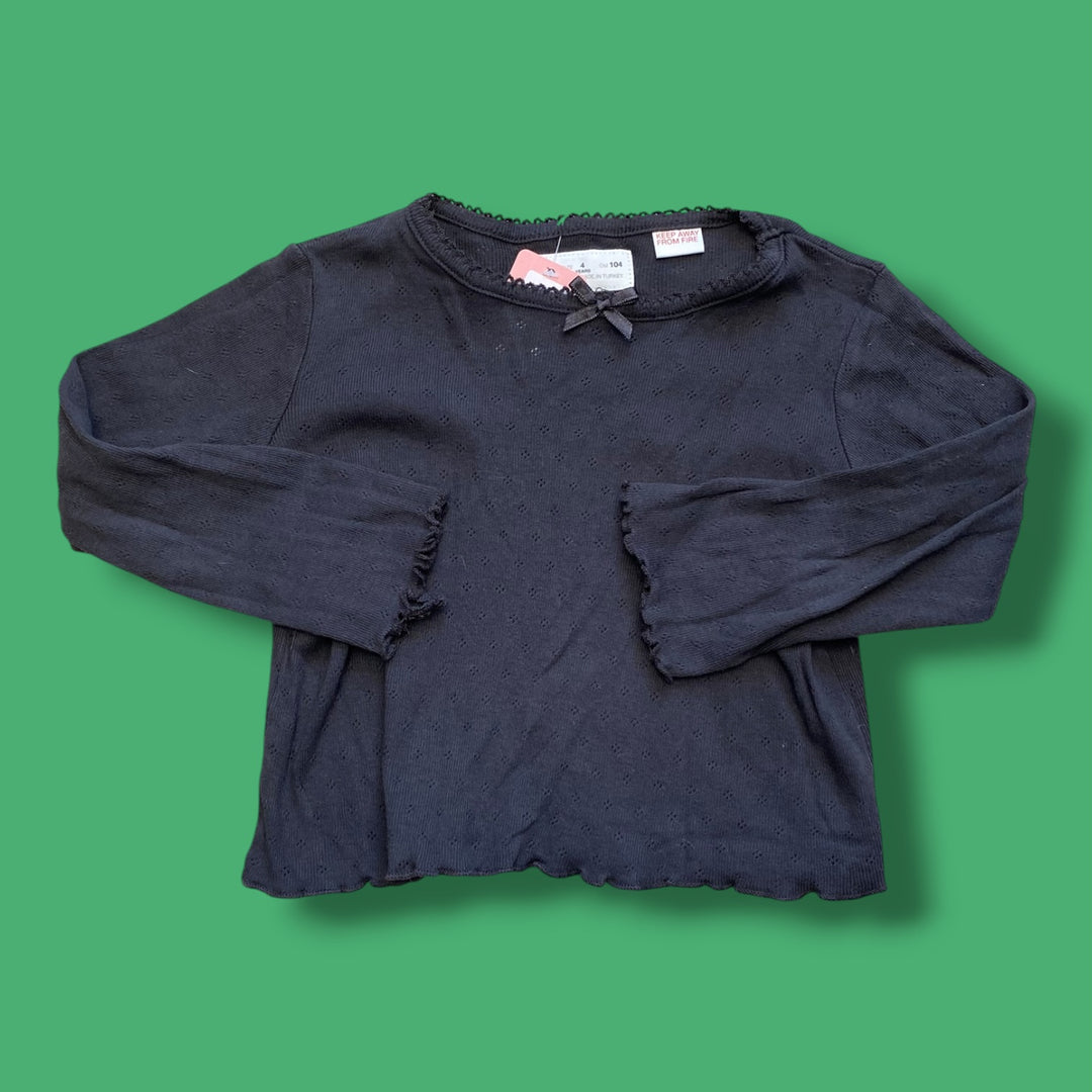 grey Zara long sleeve, 4y