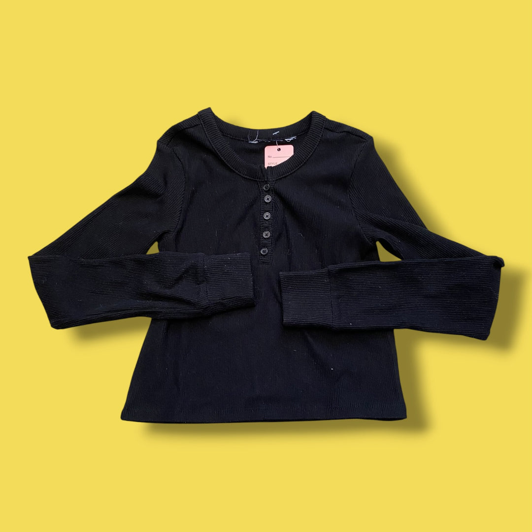black old navy long sleeve, 6y