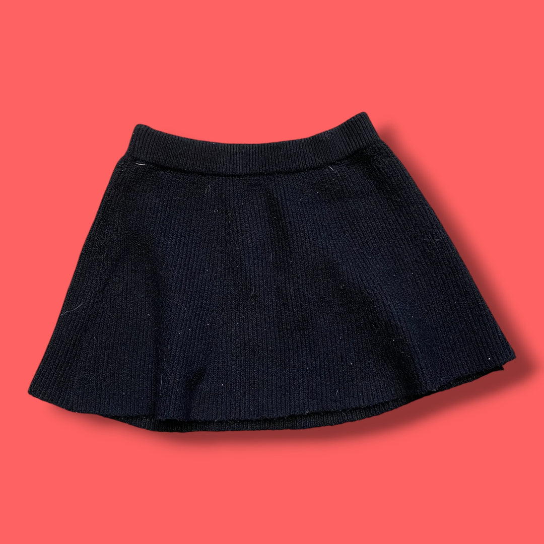 black Zara skirt, 4/5y