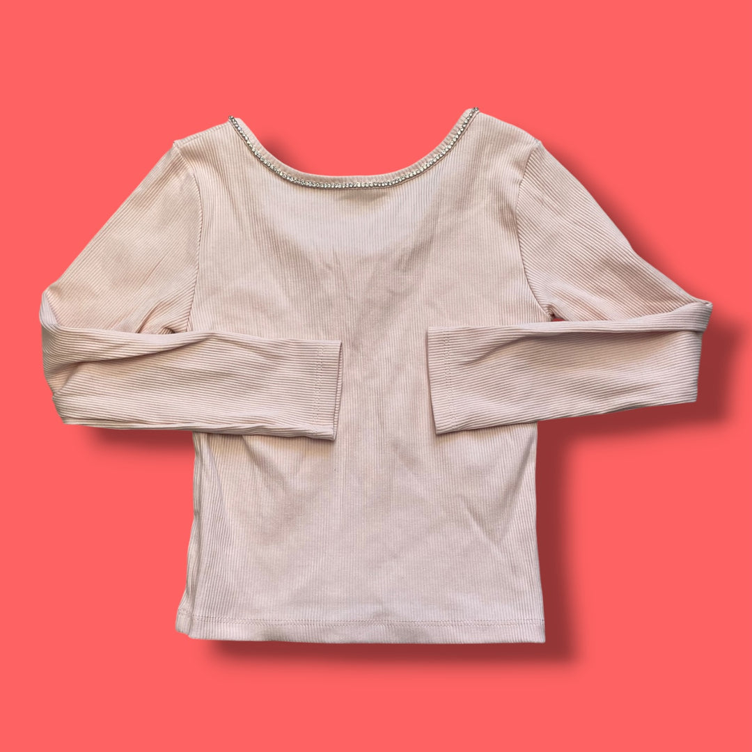 pink Zara long sleeve NWT, 6/7y