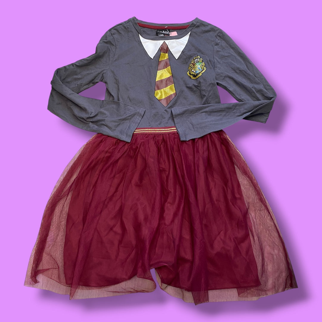 red harry potter dress, 10-12y