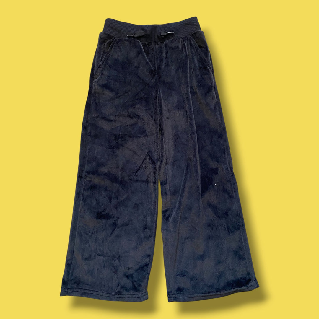 black  velour pant, 5/6y