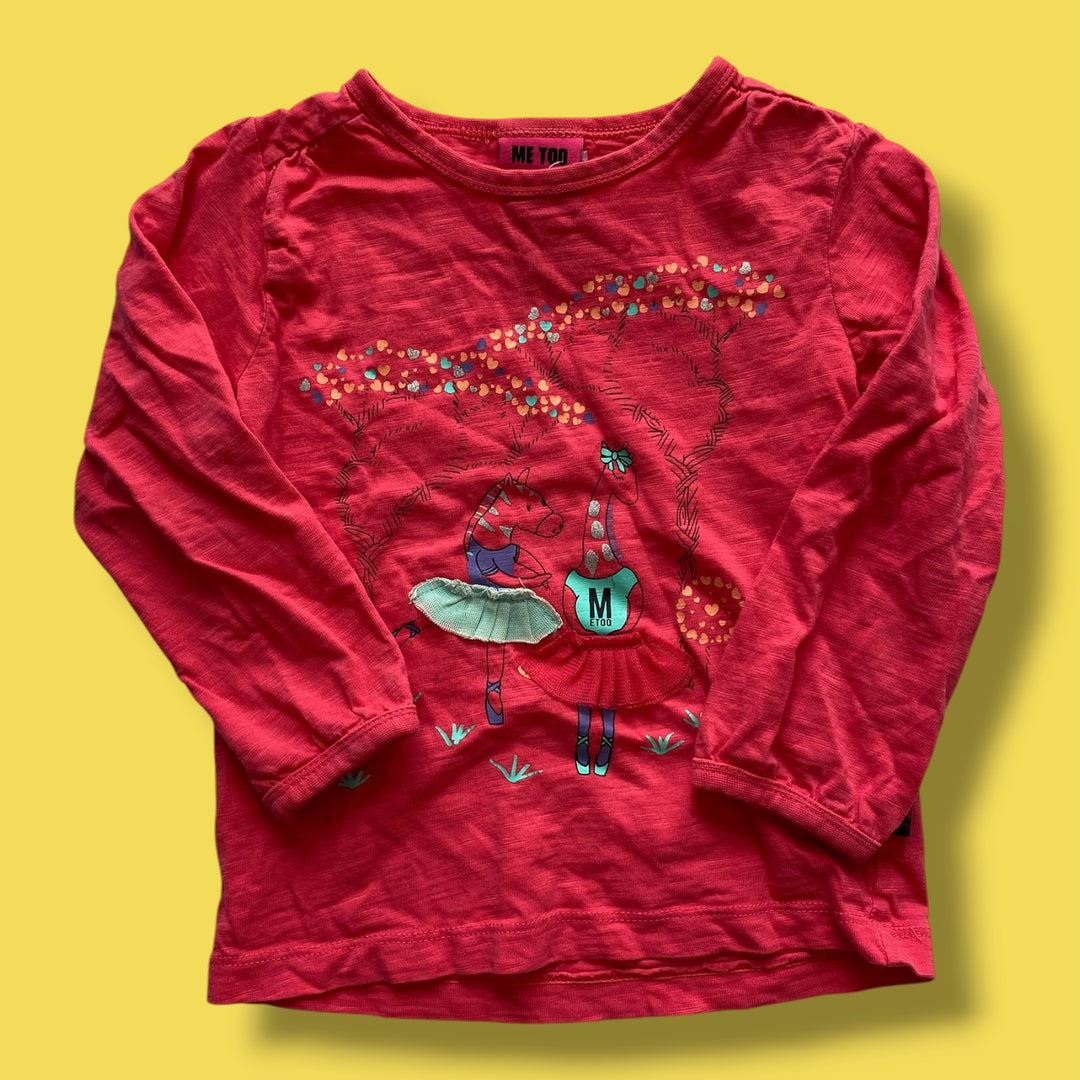 Red Me Too Long Sleeve, 2Y