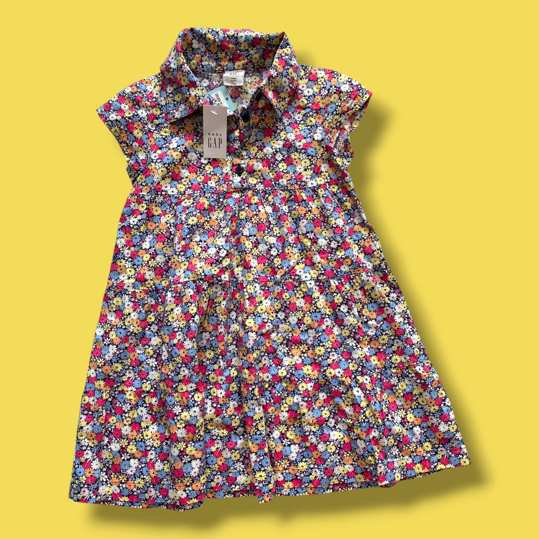 blue floral Gap NWT Dress, 3T