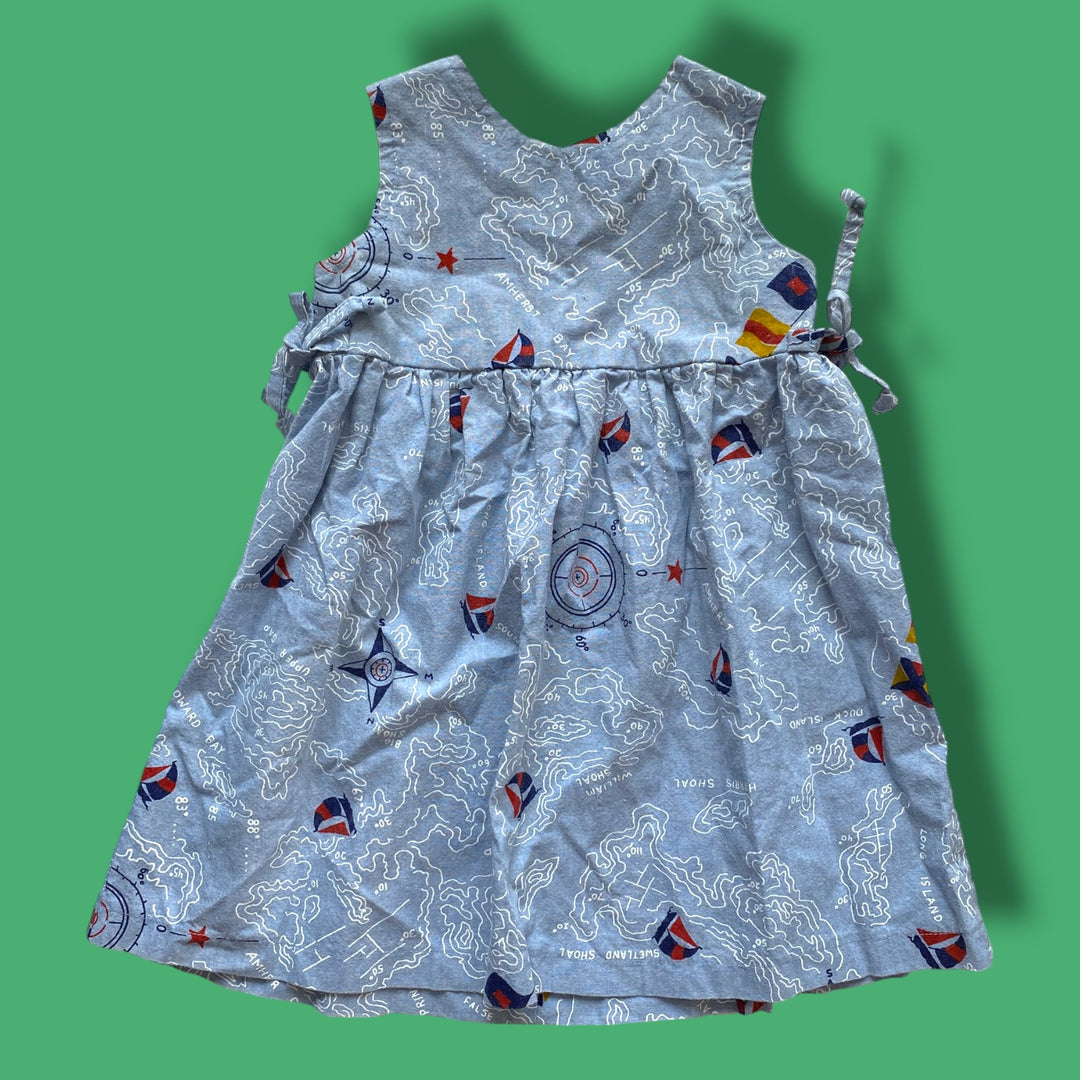 Blue Small Shop dress, 4T