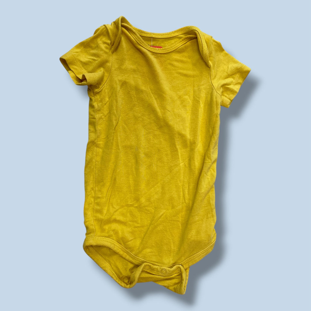 Yellow Kyte Bodysuit, 3-6m