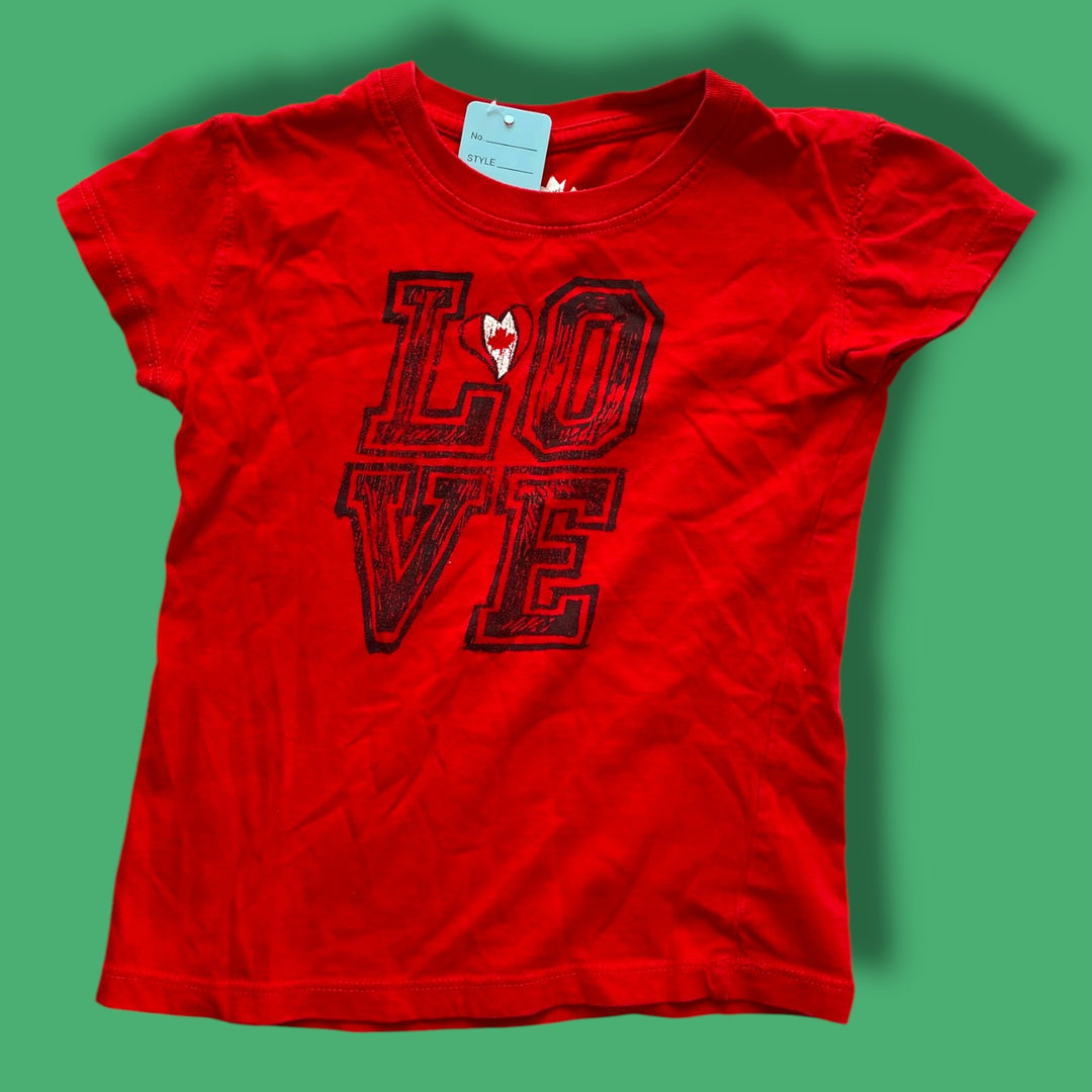 Red Eh! Tshirt, 4T