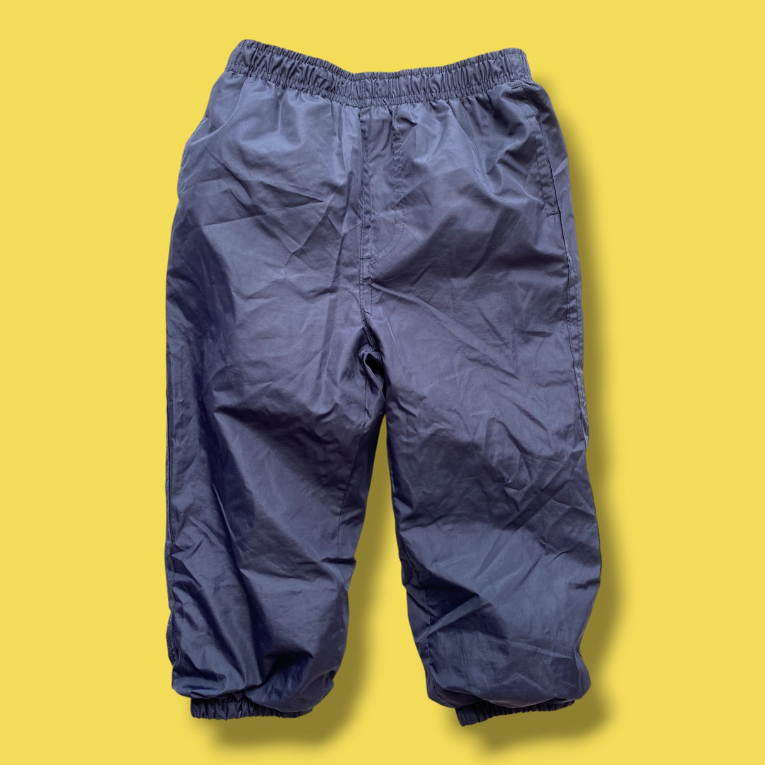 Blue George Lined Rain Pants, 3T