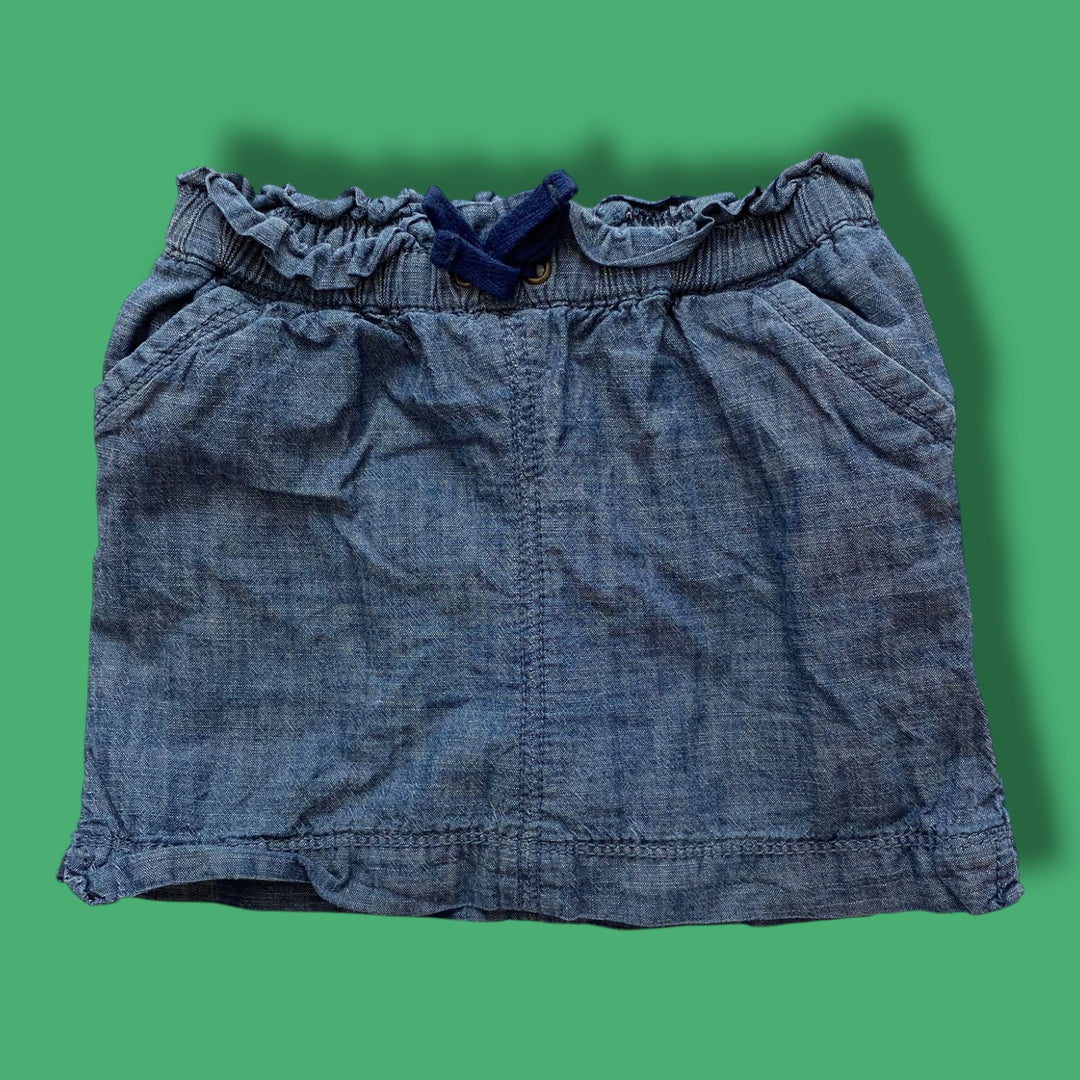 blue old navy denim skirt, 3Y