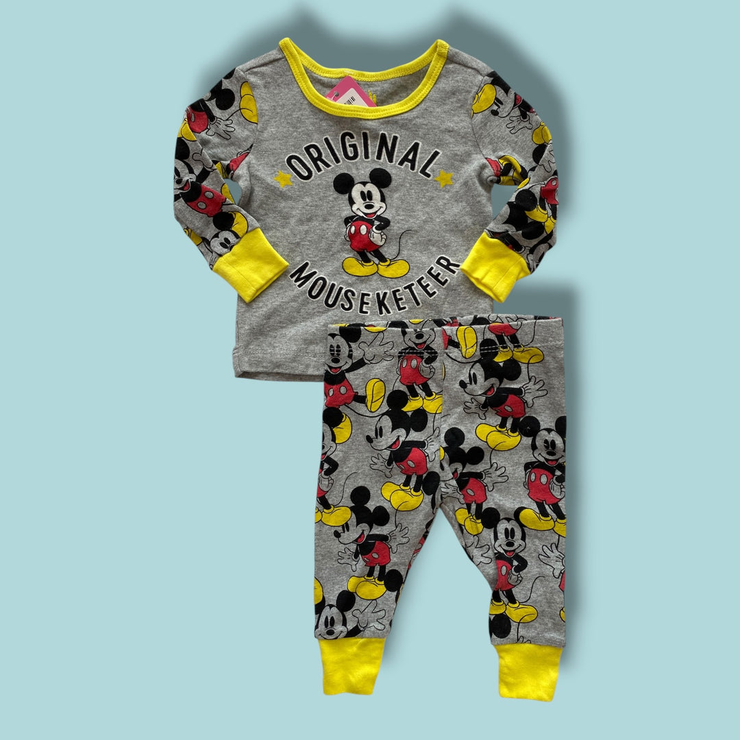 Disney mickey pjs, 3-6m
