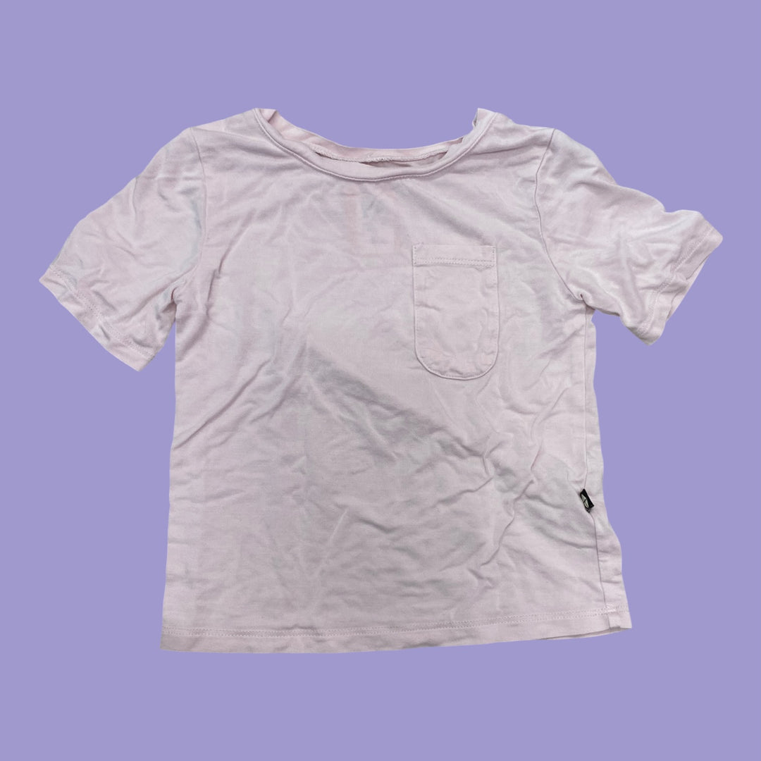 Pink Kyte pocket t-shirt, 3y