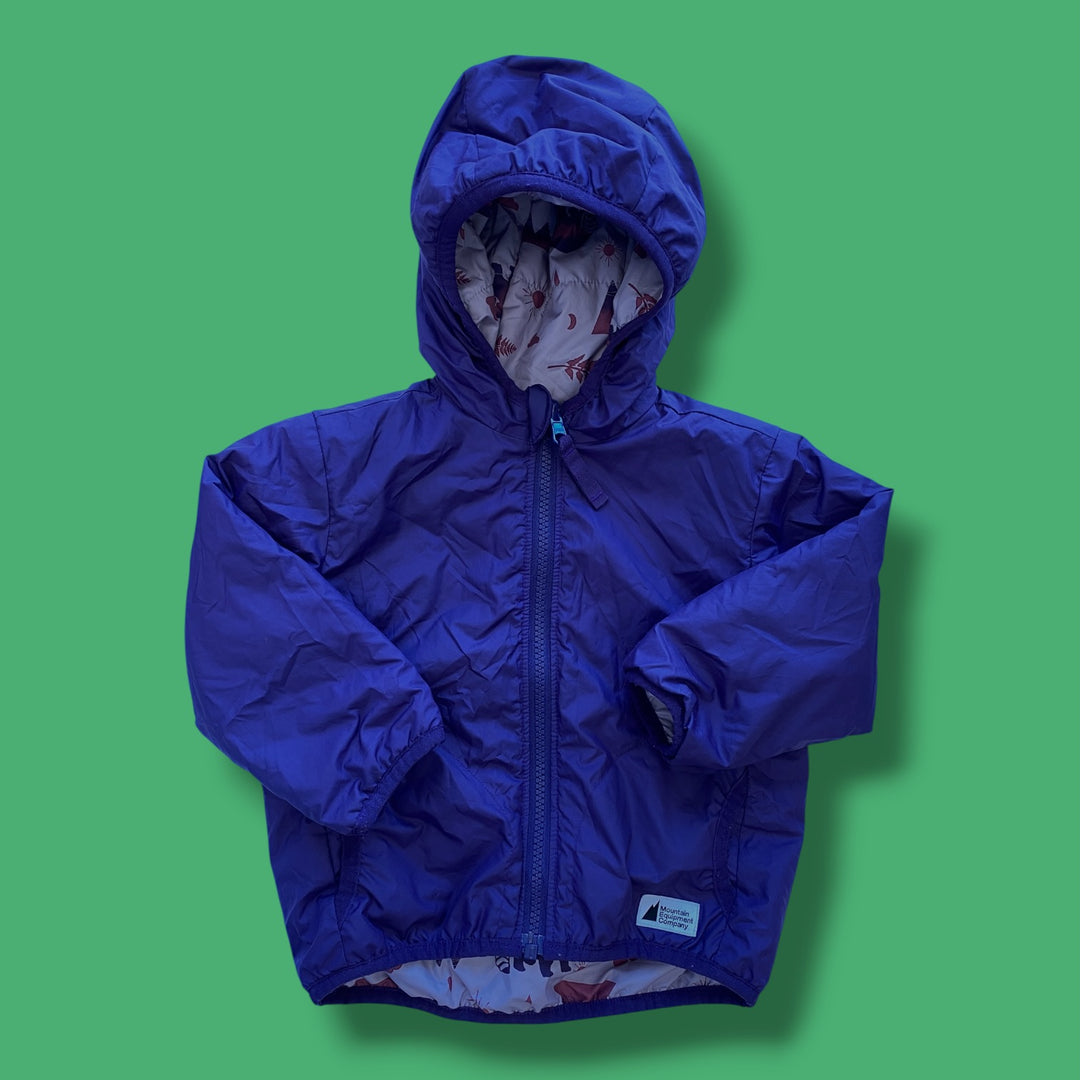 Purple Mec Reversible Jacket, 12-18m