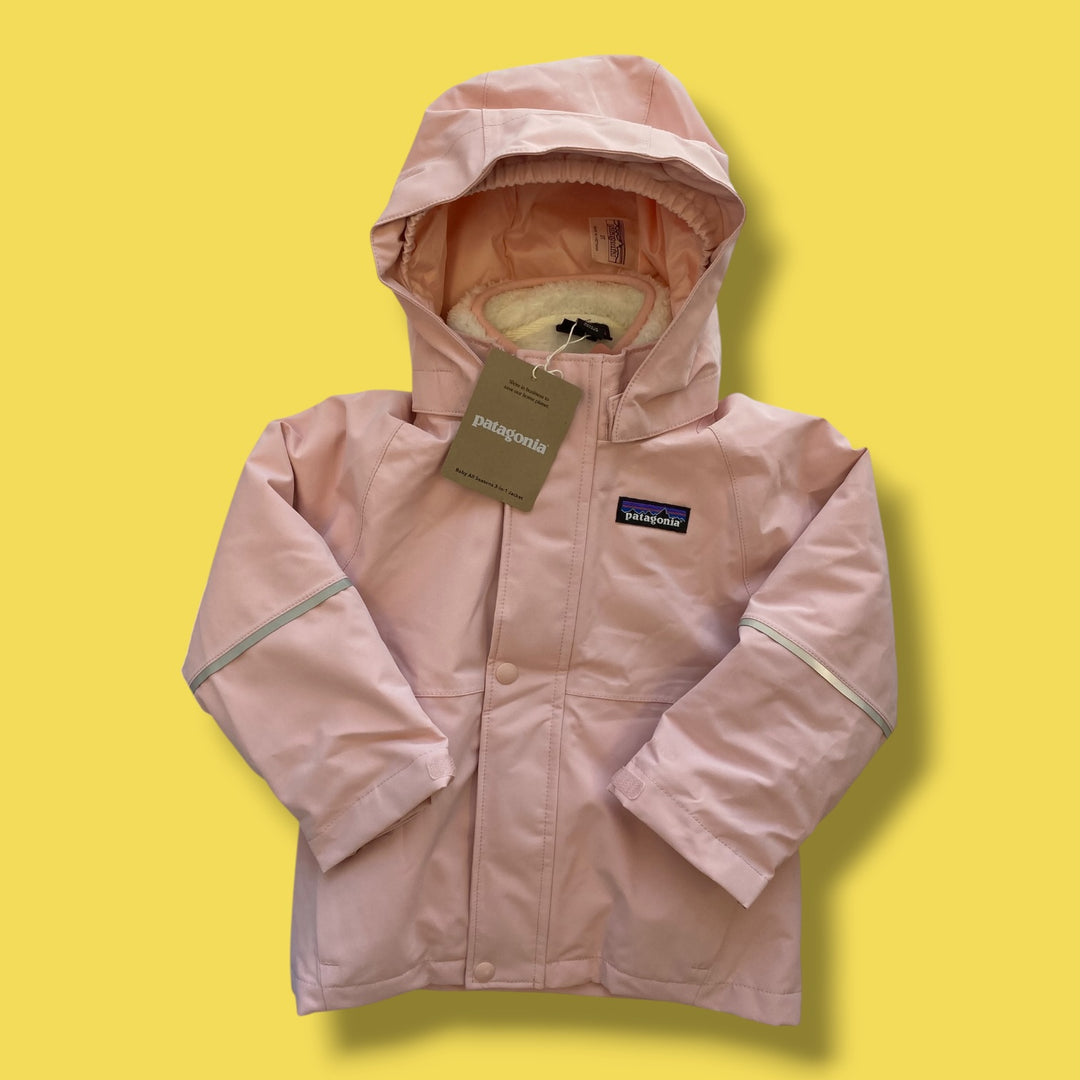 Pink Patagonia NWT All Seasons 3-1 Jacket, 2T