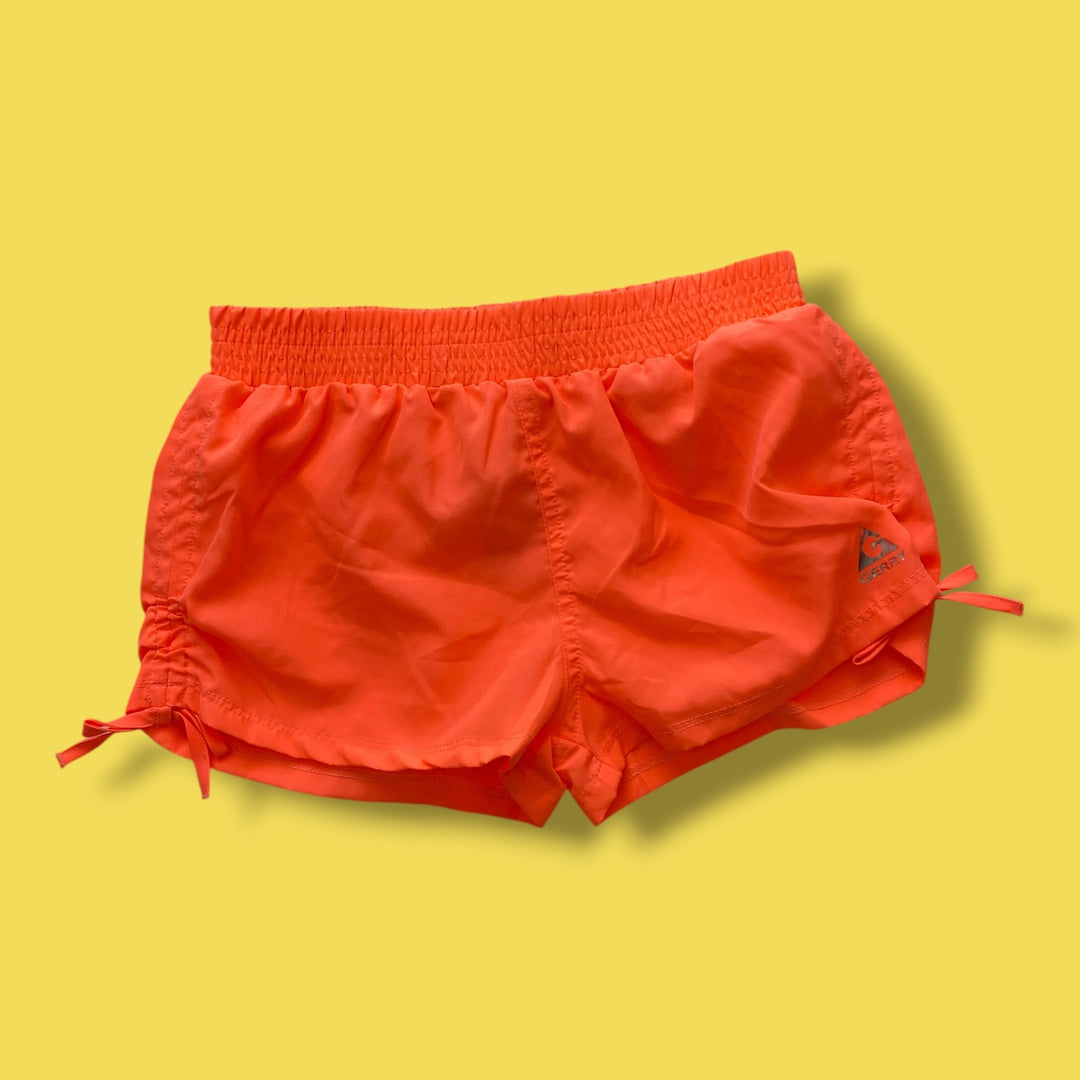 orange  shorts, 7/8y