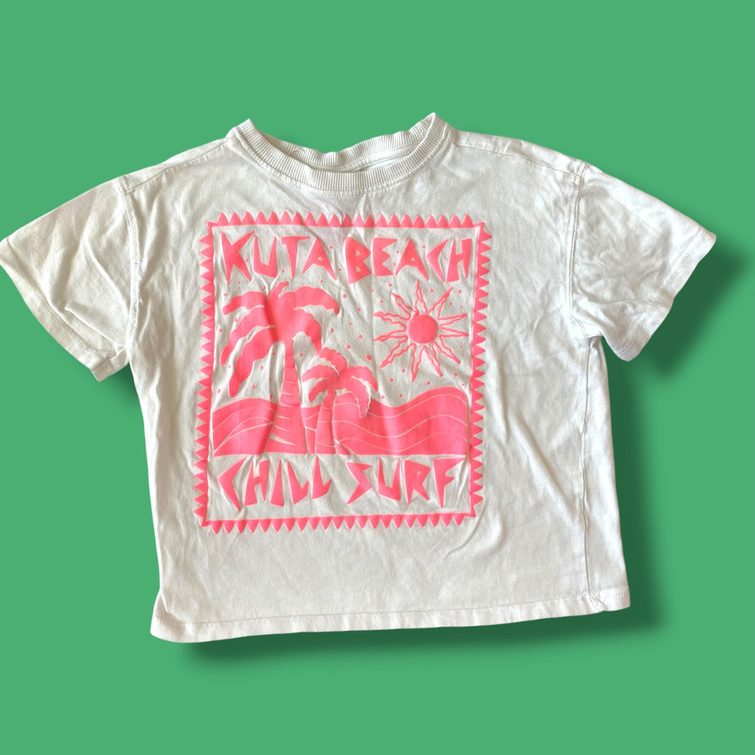 White Zara Shirt, 8-9Y