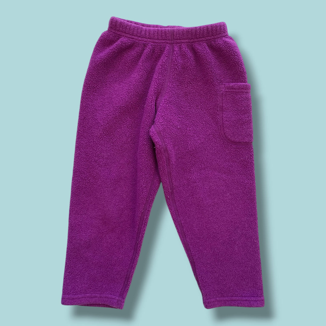 Purple MEC Fleece Pants, 3Y