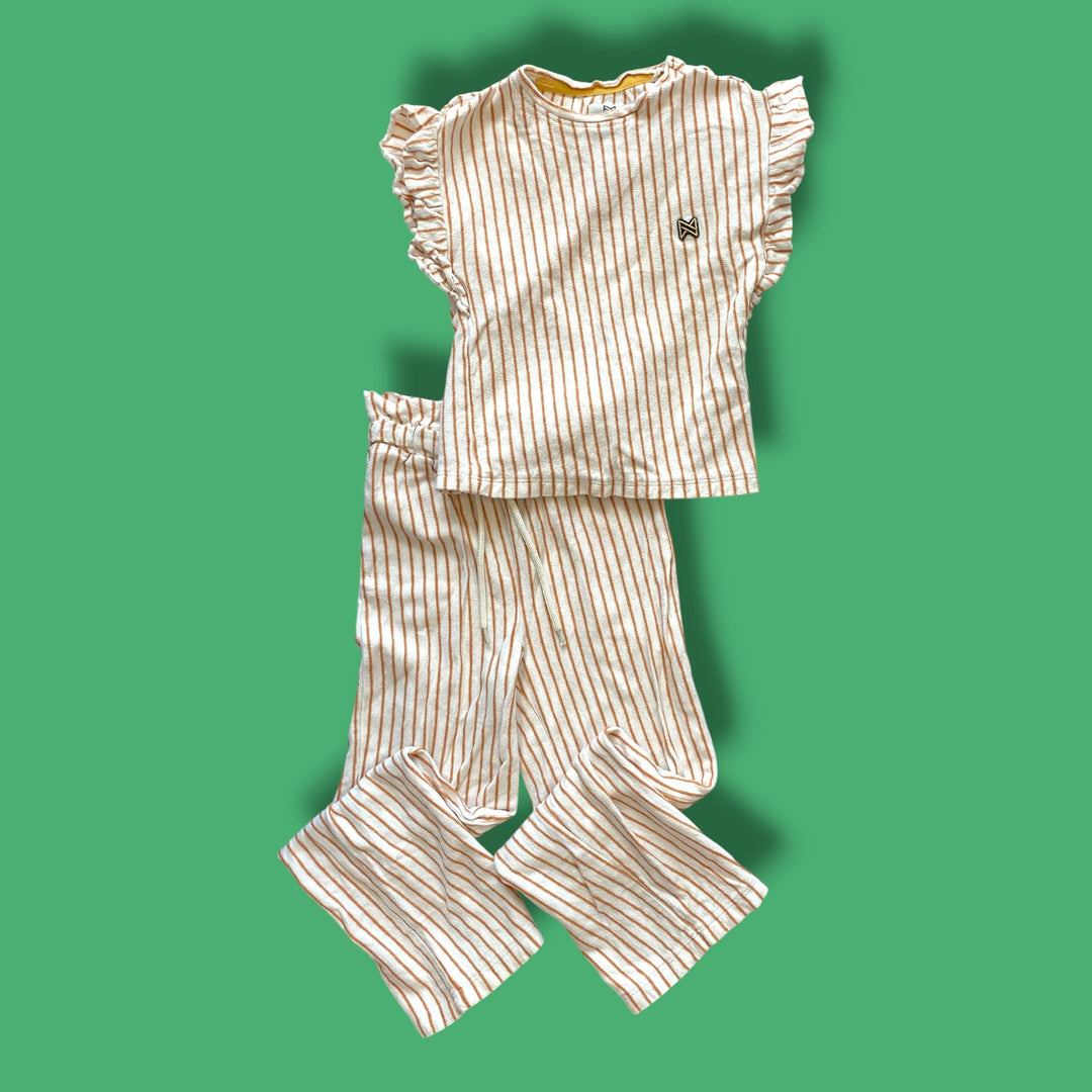 Tan Koko Noko 2 piece set, 5Y