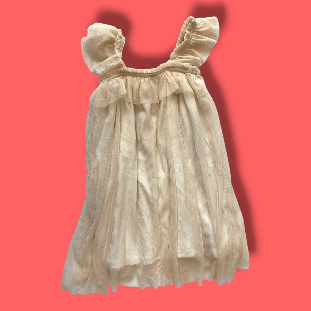 Pink Zara Tulle Dress,  3-4Y