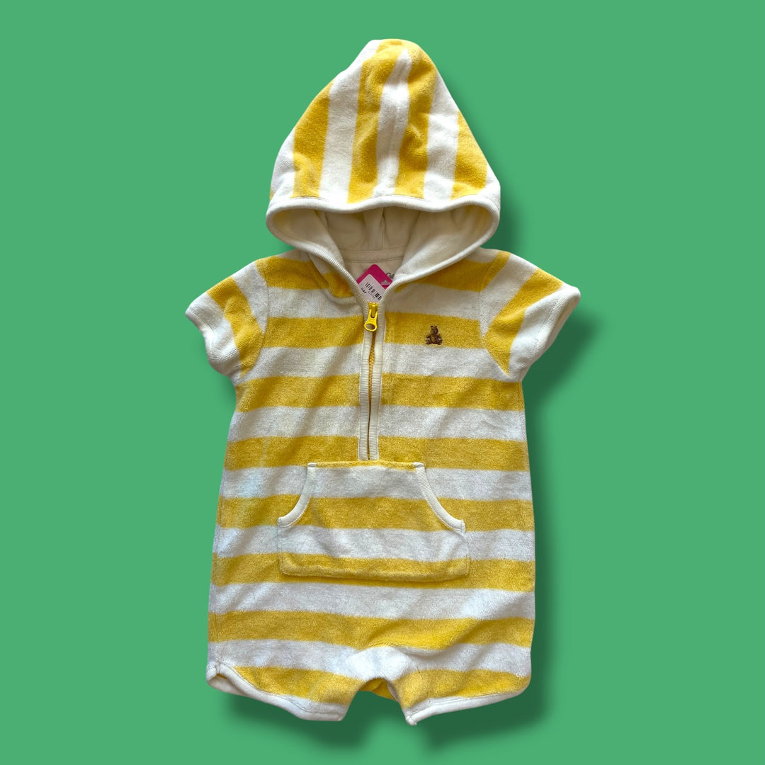 Yellow gap Romper, 3-6m