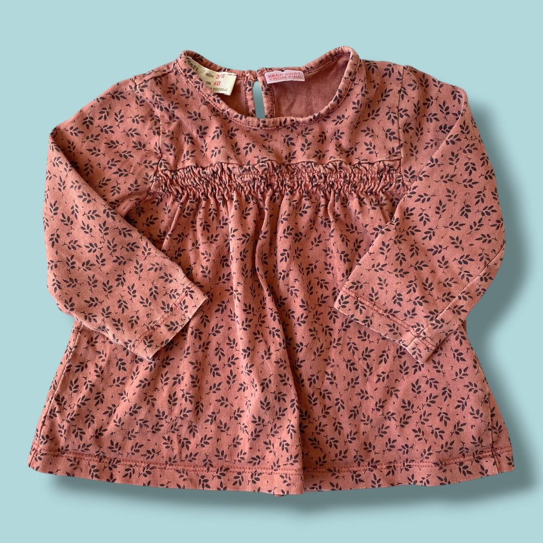Pink Zara Long Sleeve, 3-6m