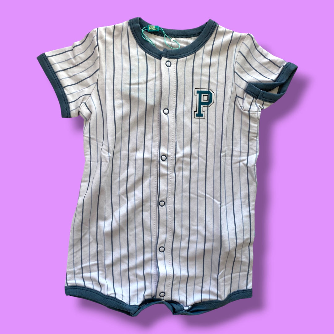 White Posh Peanut NWT, 9-12m