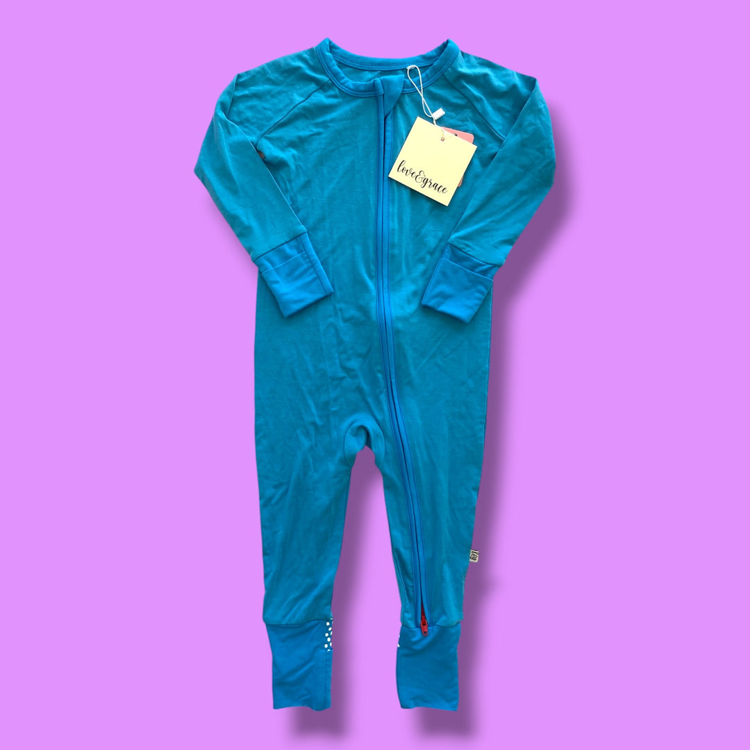 Blue Love &amp; Grace NWT Bamboo, 6-12