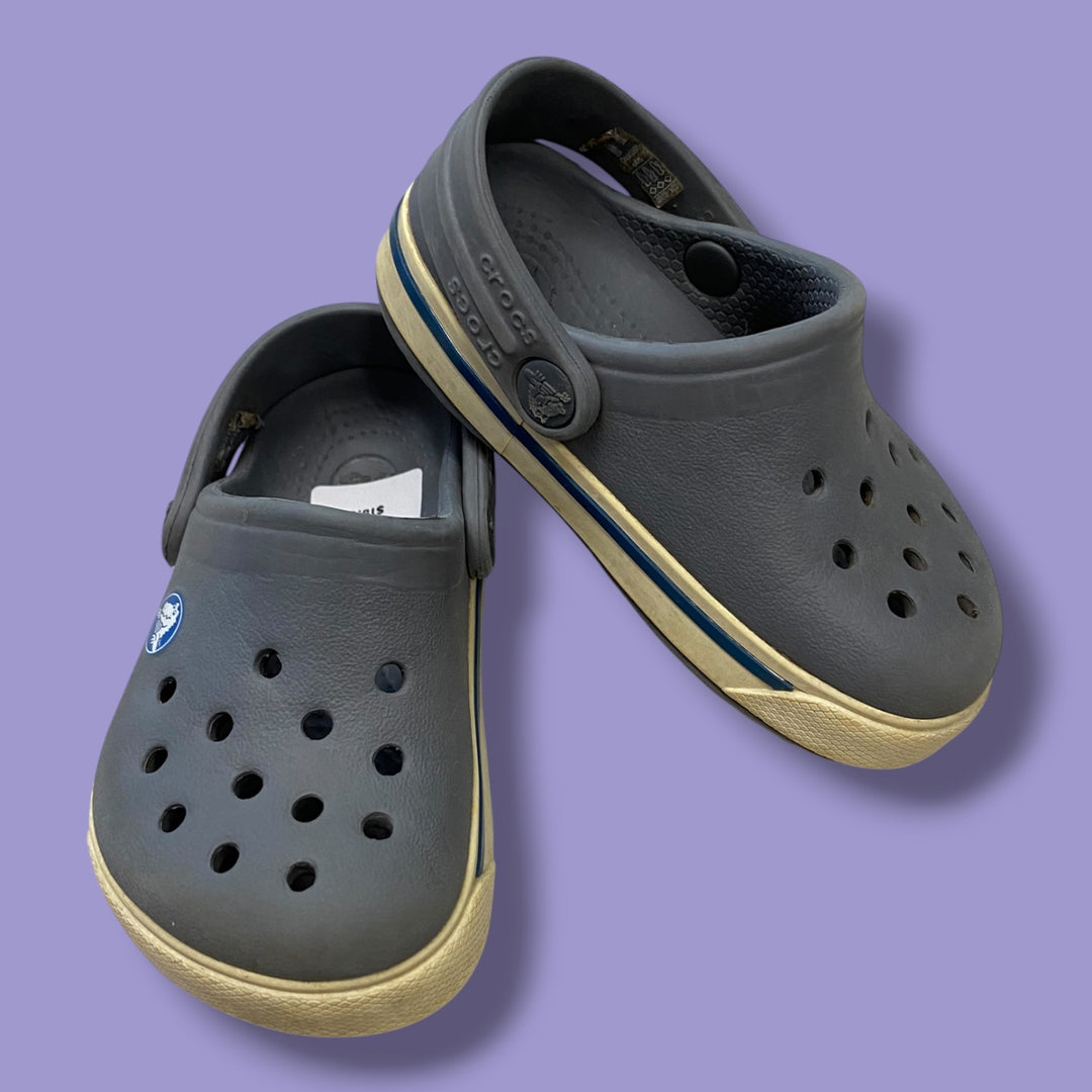 Grey Crocs Sandal, 4.0-5.0
