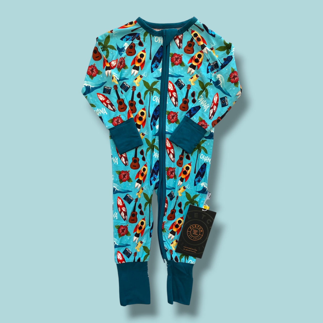 Blue Fletch NWT Bamboo, 6-12m